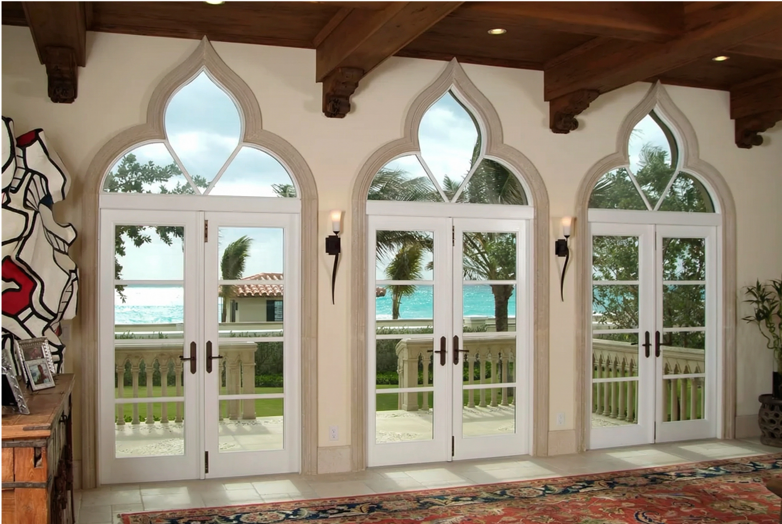 Interior French doors