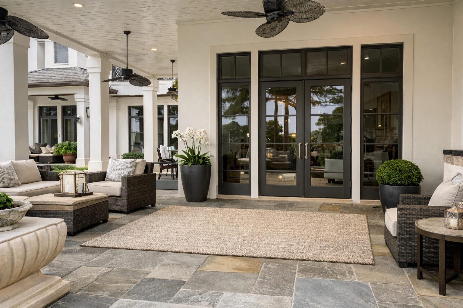 Patio French doors