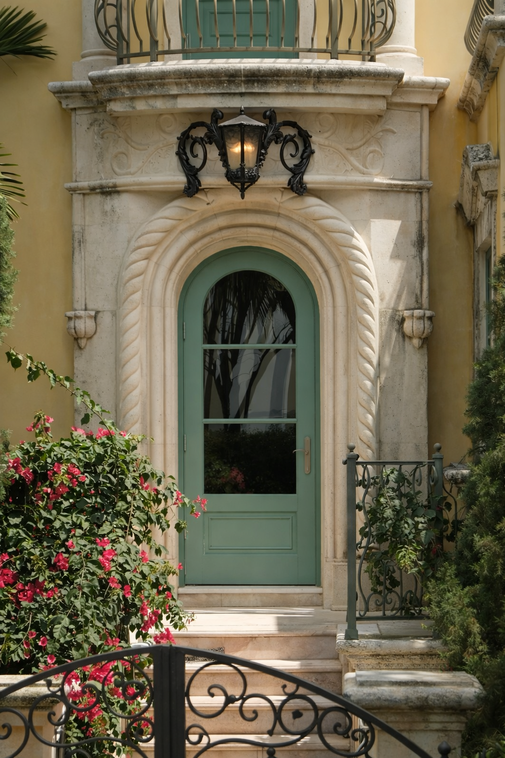 Arched and custom top French doors