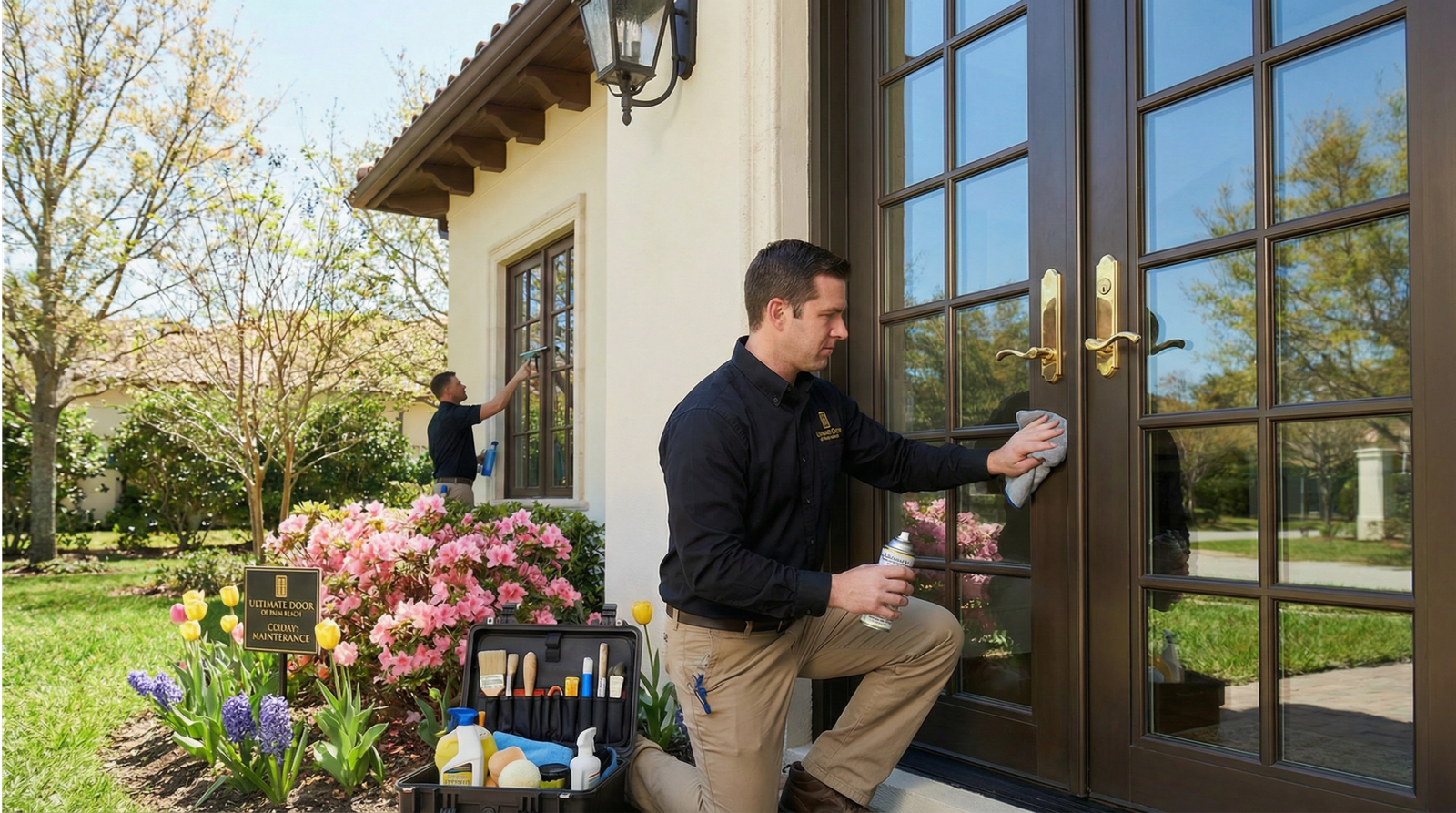 Spring maintenance for doors and windows